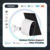 MOES WiFi Smart Outdoor Camera HD 3MP Sound Motion Detection Color Night Vision Two-Way Audio Security Monitor
