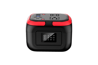 Pemsmart Camping Set – G120 Mini Solar Power Station 120W 26400mAh/97.68wh I Multiple Charging Ports, Compact &Large Capacity Portable Power Station enough to power your smartphone, tablet, laptop, camera, drones and more I  LED Flashlight with reading mode , SOS mode for emergency