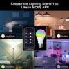 Pemsmart ZigBee Smart LED Light Bulb Energy Efficient E27 Dimmable RGB White Color Lamp 806Lm 9W 90-250V