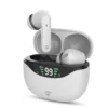 Nedis Fully Wireless Earphones | ANC (Active Noise Cancelling) | Bluetooth® | Maximum battery play time: 30 hrs | Touch Control | Charging case | Wireless charging case | Built-in microphone | Voice control support | White