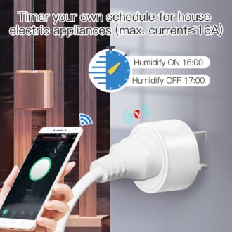 Home Energy Deal – ZigBee Tuya Socket Power Plug 16A Smart APP Wireless Socket Outlet Functional Energy Monitor Time I Zigbee Radiator Valve I Zigbee Gateway