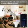 Pemsmart ZigBee GU10 Smart Sync Full Color LED Dimmable Party Light Bulbs RGBCCT 2200-6500K C+W 5W