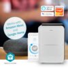 Nedis SmartLife Dehumidifier | Wi-Fi | 30 l/Day | Dehumidification / Continuous / Max+ / Dry laundry / Ventilation | Android / IOS | Adjustable hygrostat | 210 m2/h