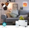Nedis SmartLife Convection Heater | Wi-Fi | 200mm0 W | 3 Heat Settings | LCD | 5 – 37C | Adjustable thermostat | White