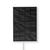 Nedis Solar Panel | 5.3 V DC | 0.5 A | USB Type | Cable length: 3.00 m | Accessory for: WIFICBO30WT / WIFICBO32WT