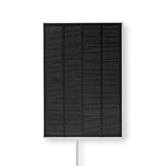 Nedis Solar Panel | 5.3 V DC | 0.5 A | USB Type | Cable length: 3.00 m | Accessory for: WIFICBO30WT / WIFICBO32WT