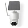 Nedis SmartLife Outdoor Camera | Wi-Fi | Full HD 1080p | Pan tilt | IP65 | Max. battery life: 5 Months | Cloud Storage (optional) / microSD (not included) | 5 V DC | With motion sensor | Night vision | White