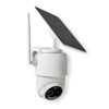 Nedis SmartLife Outdoor Camera | Wi-Fi | Full HD 1080p | Pan tilt | IP65 | Max. battery life: 5 Months | Cloud Storage (optional) / microSD (not included) | 5 V DC | With motion sensor | Night vision | White