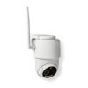 Nedis SmartLife Outdoor Camera | Wi-Fi | Full HD 1080p | Pan tilt | IP65 | Max. battery life: 5 Months | Cloud Storage (optional) / microSD (not included) | 5 V DC | With motion sensor | Night vision | White