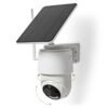 Nedis SmartLife Outdoor Camera | Wi-Fi | Full HD 1080p | Pan tilt | IP65 | Max. battery life: 5 Months | Cloud Storage (optional) / microSD (not included) | 5 V DC | With motion sensor | Night vision | White