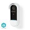 Nedis SmartLife Video Doorbell | Wi-Fi | Battery Powered / Transformer | Full HD 1080p | Cloud Storage (optional) / microSD (not included) | IP54 | With motion sensor | Night vision | White