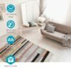 Nedis SmartLife Indoor Camera | Wi-Fi | 3MP Full HD 1296p | Cloud Storage (optional) / microSD (not included) / Onvif | With motion sensor | Night vision | White