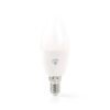 Nedis SmartLife Full Colour LED Bulb | Wi-Fi | E14 | 470 lm | 4.9 W | RGB / Warm to Cool White | 2700 – 6500 K | Android / IOS | Candle | 1 pcs