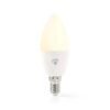 Nedis SmartLife Full Colour LED Bulb | Wi-Fi | E14 | 470 lm | 4.9 W | RGB / Warm to Cool White | 2700 – 6500 K | Android / IOS | Candle | 1 pcs