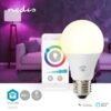 Nedis SmartLife Full Colour LED Bulb | Wi-Fi | E27 | 806 lm | 9 W | RGB / Warm to Cool White | 2700 – 6500 K | Android/ IOS | Bulb | 1 pcs