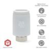 Nedis SmartLife Radiator Control | Zigbee 3.0 | Battery Powered | LED | Android / IOS
