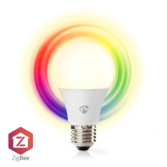 Nedis SmartLife Full Colour LED Bulb | Zigbee 3.0 | E27 | 806 lm | 9 W | RGB / Warm to Cool White | 220mm0 – 6500 K | Android / IOS | Bulb | 1 pcs