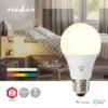 Nedis SmartLife Full Colour LED Bulb | Zigbee 3.0 | E27 | 806 lm | 9 W | RGB / Warm to Cool White | 220mm0 – 6500 K | Android / IOS | Bulb | 1 pcs