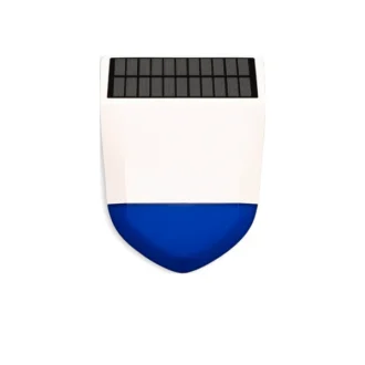 Tuya Smart Zigbee Sound Light Siren Alarm Solar Energy Outdoor IPX5 Waterproof Tamper Alarm With Rechargeable Battery