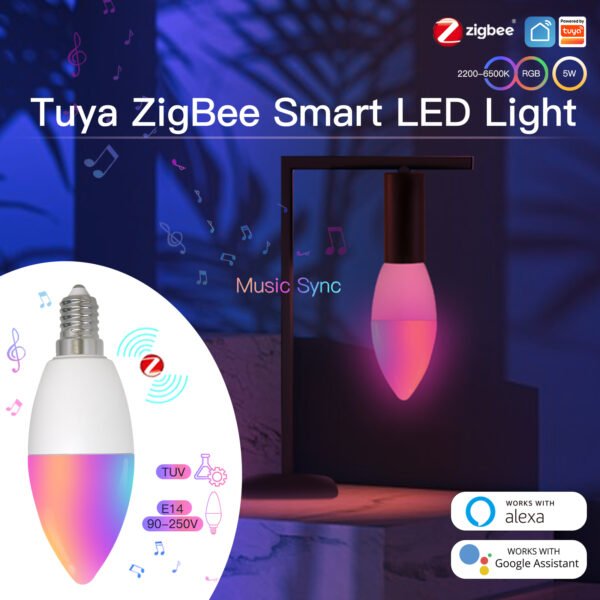 Pemsmart Zigbee E14 Smart Candle Light