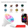 Pemsmart ZigBee GU10 Smart Sync Full Color LED Dimmable Party Light Bulbs RGBCCT 2200-6500K C+W 5W