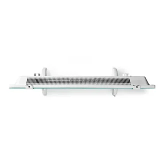 Nedis SmartLife Convection Heater | Wi-Fi | Suitable for bathroom | Glass Panel | 2000 W | 2 Heat Settings | LED | 15 – 35 °C | Adjustable thermostat | White