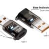 120W Type C To USB A Adapter | USB 3.2 to Type C Fast Charging Connector For iPhone 15 16 Macbook iPad