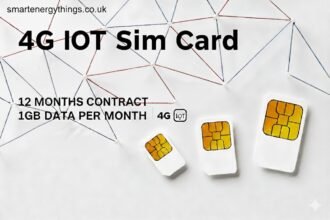Pemsmart Tuya Smartlife 4G Solar Panel Low Power Wireless PTZ Camera / IoT 4G SIM Card | 12 to 24 months contract with nationwide coverage.