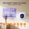 Pemsmart Tuya WiFi Emergency SOS Alarm System for Elderly – Caregiver Pager with RF433MHz