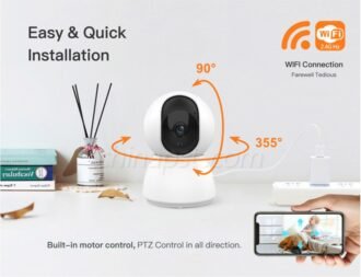Pemsmart IoT 2-in-1 Smart Home Security Camera System