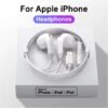 Pemsmart Wired Lightning Earphones for Apple iPhone – HiFi Sound with Built-in Microphone & Active Noise Cancelling