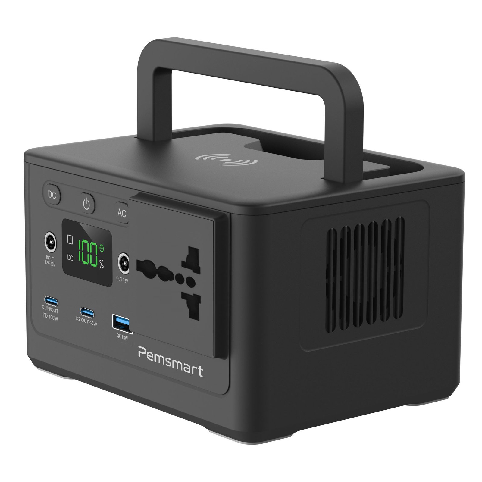 Pemsmart DPS-150S Portable Power Station 150W 96Wh LiFePO4 – Flight Safe 230V Universal AC Power Bank with 100W PD Fast Charging